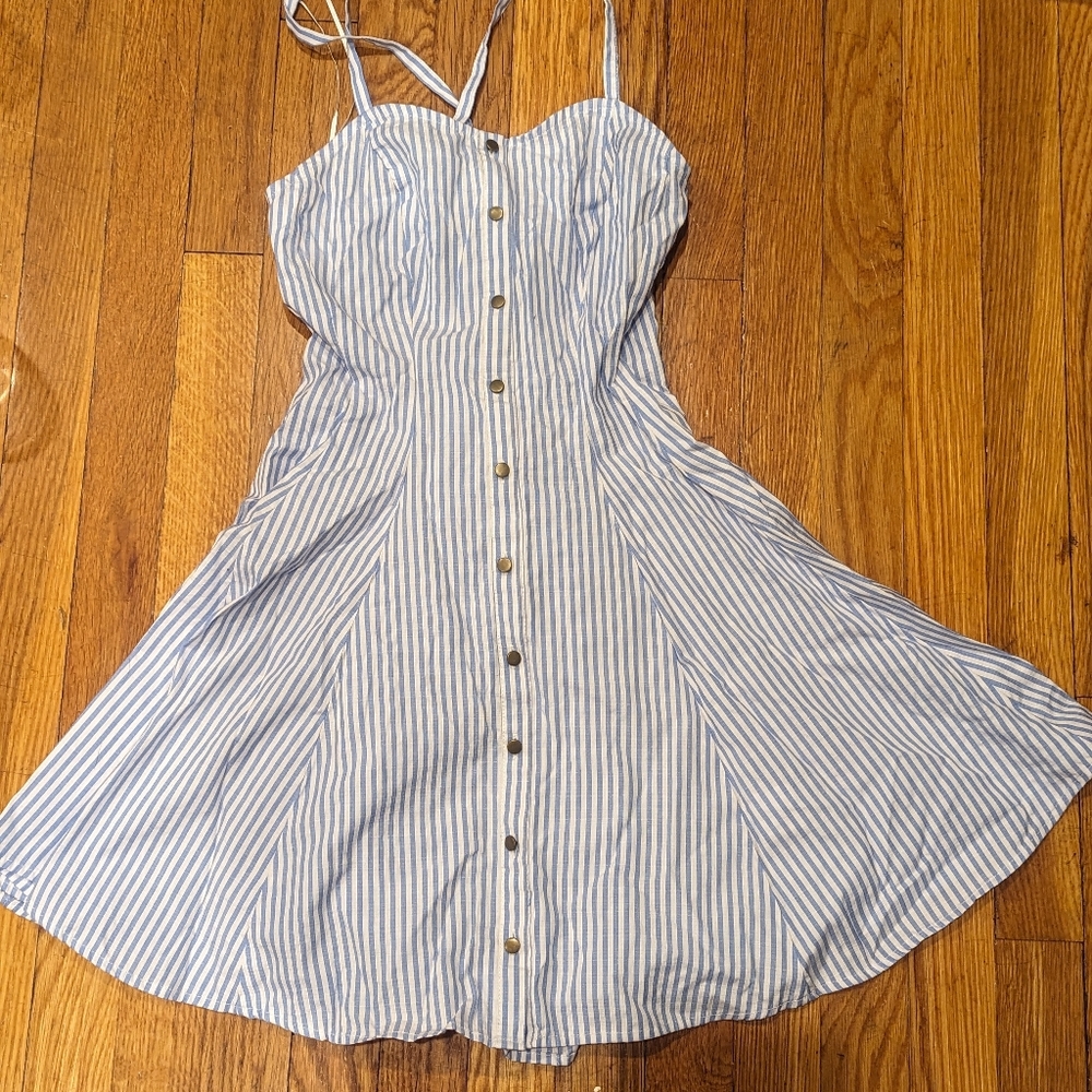 Chelsea and Violet cross back strap dress